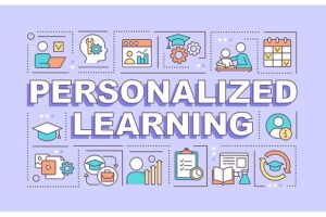 صورة توضح أنه يمكن تخصيص تعلم اللغة الإنجليزية عبر الإنترنت لكل شخص