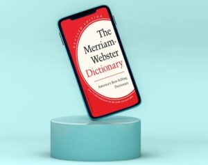 قاموس Merriam-Webster من الإنجليزية إلى الإنجليزية عبر الإنترنت