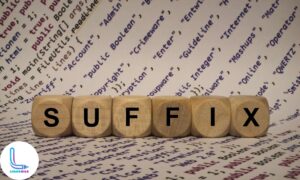 اللواحق الإنجليزية