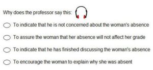 أسئلة التكرار فی الاستماع